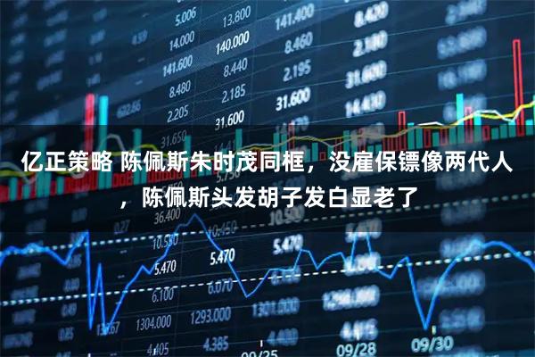 亿正策略 陈佩斯朱时茂同框，没雇保镖像两代人，陈佩斯头发胡子发白显老了