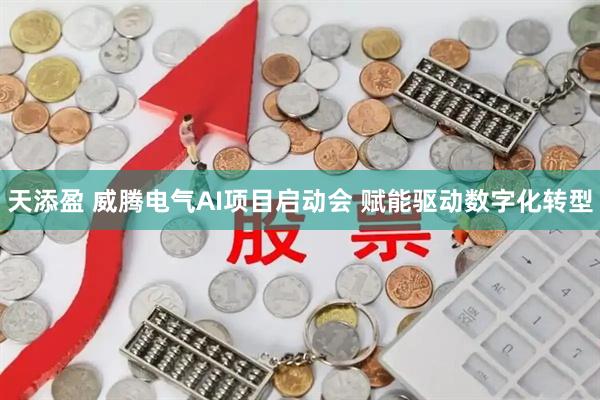 天添盈 威腾电气AI项目启动会 赋能驱动数字化转型